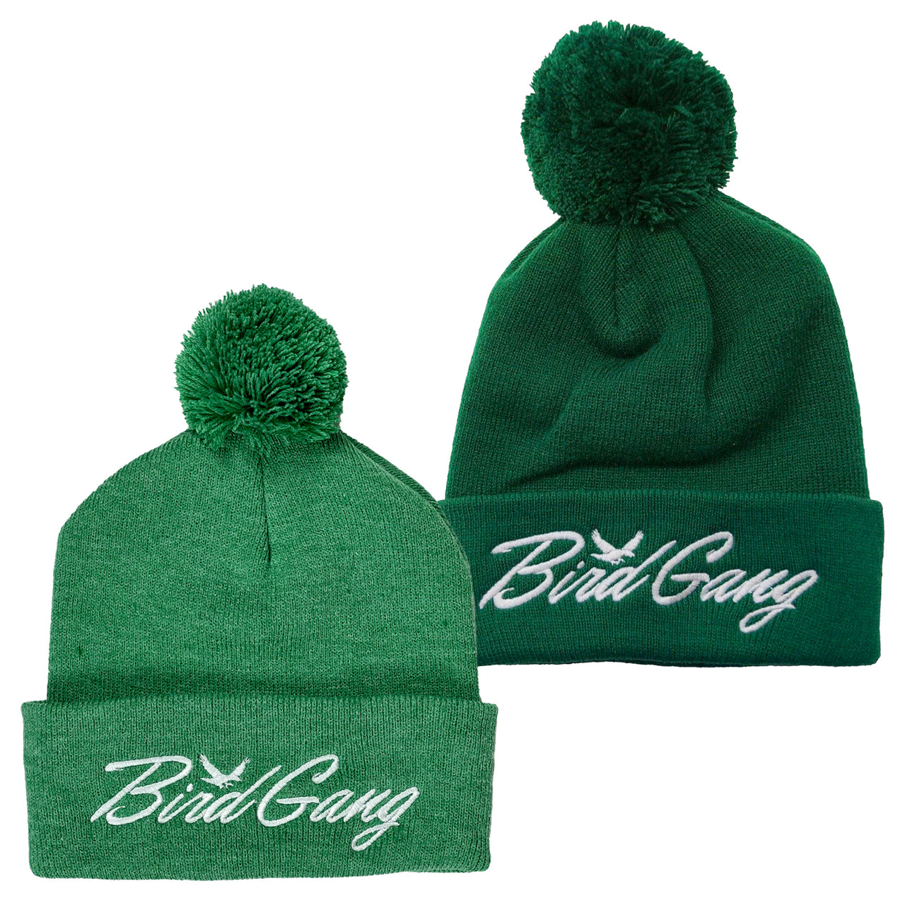 "Bird Gang" Pom Beanie