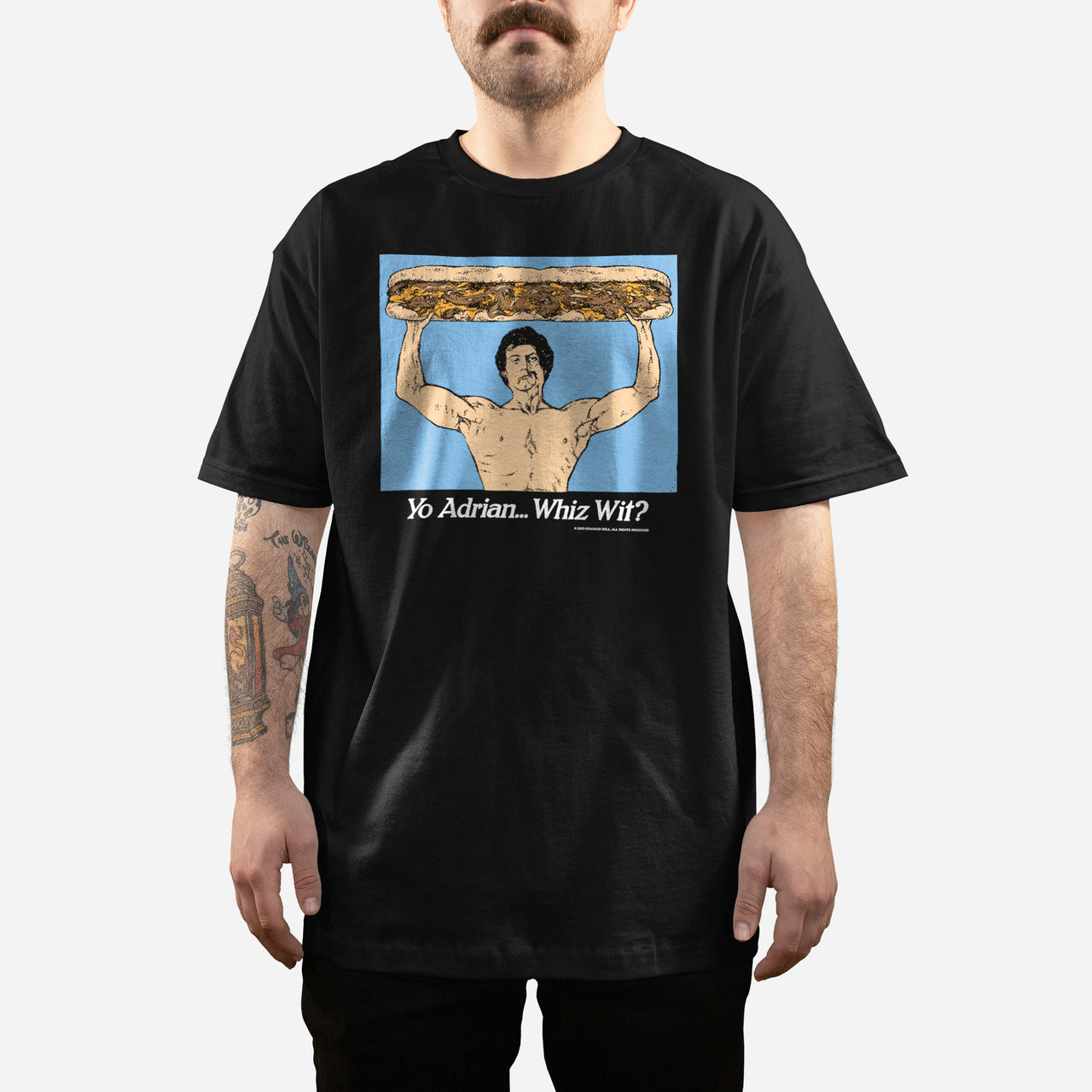 "Whiz Wit" Black Shirt