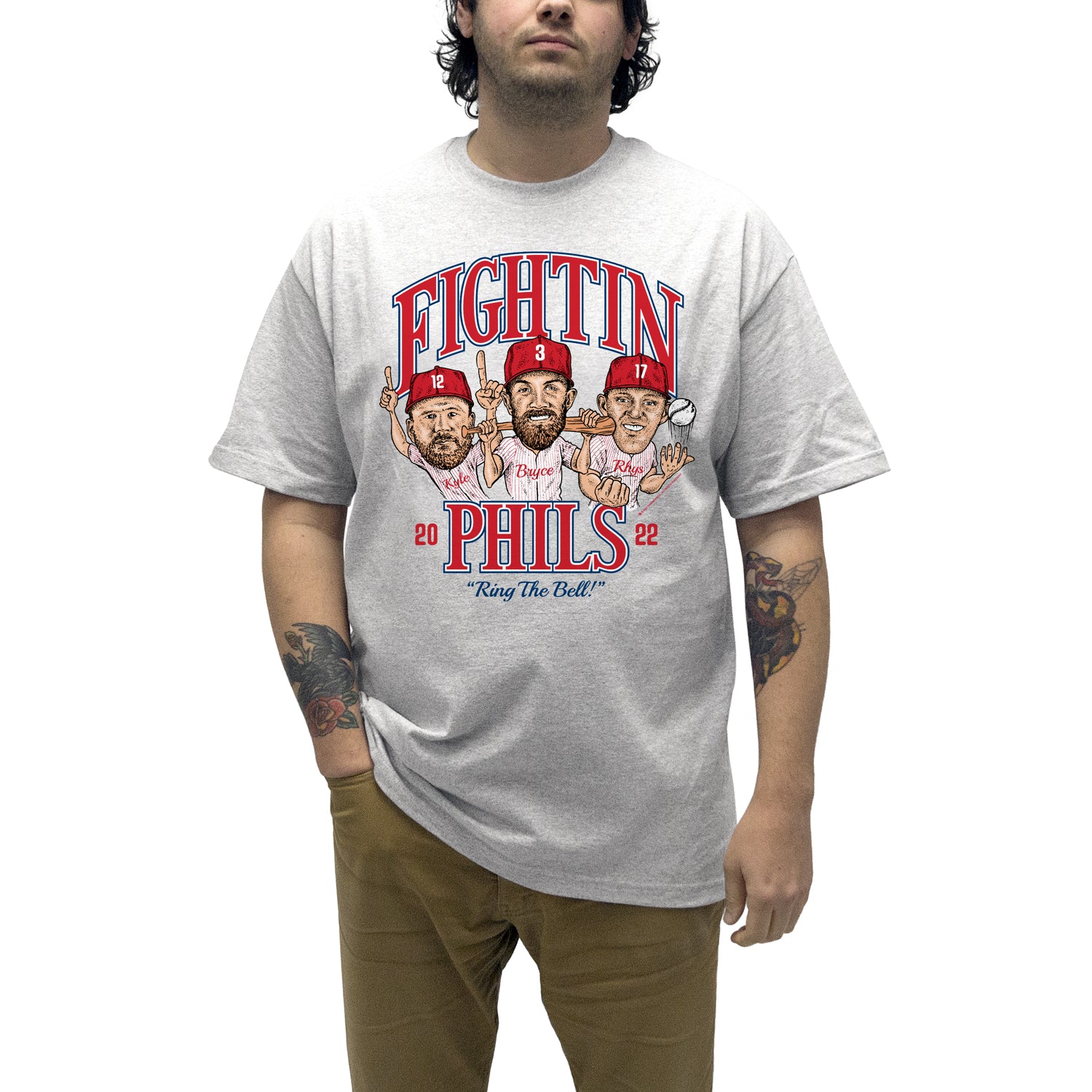 Cracked Bell Philadelphia Baseball Shirt X-Large