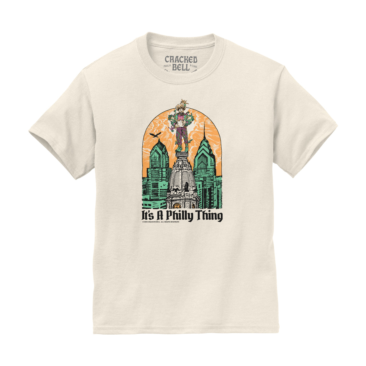 "Kelce Hall" Natural Youth Shirt