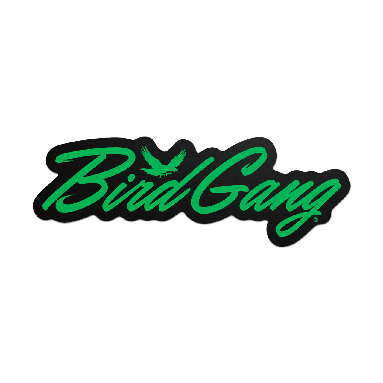 "Bird Gang" Black Sticker