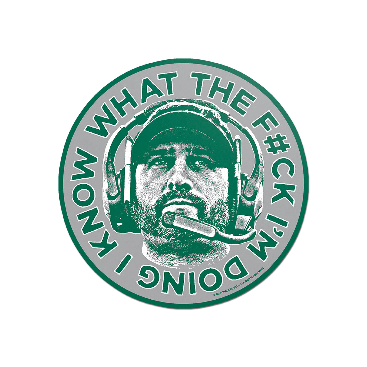"Nick Knows" Sticker