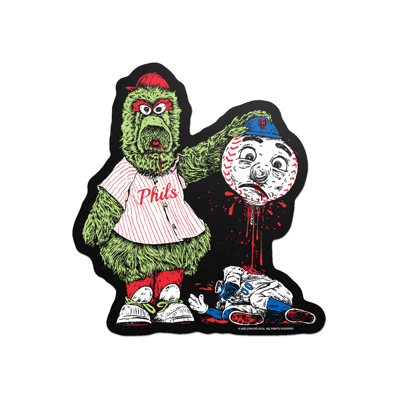 "Decapitated" Sticker