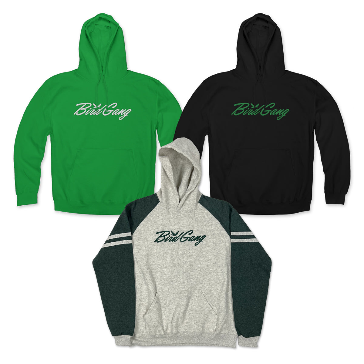 Green 2024 gang hoodie