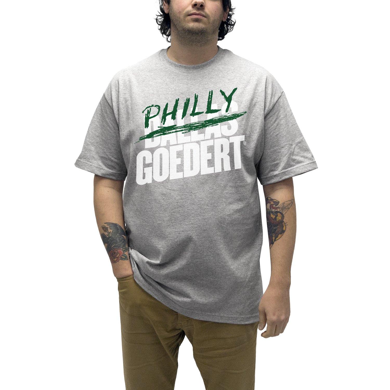 Cracked Bell Philly Goedert Shirt Medium