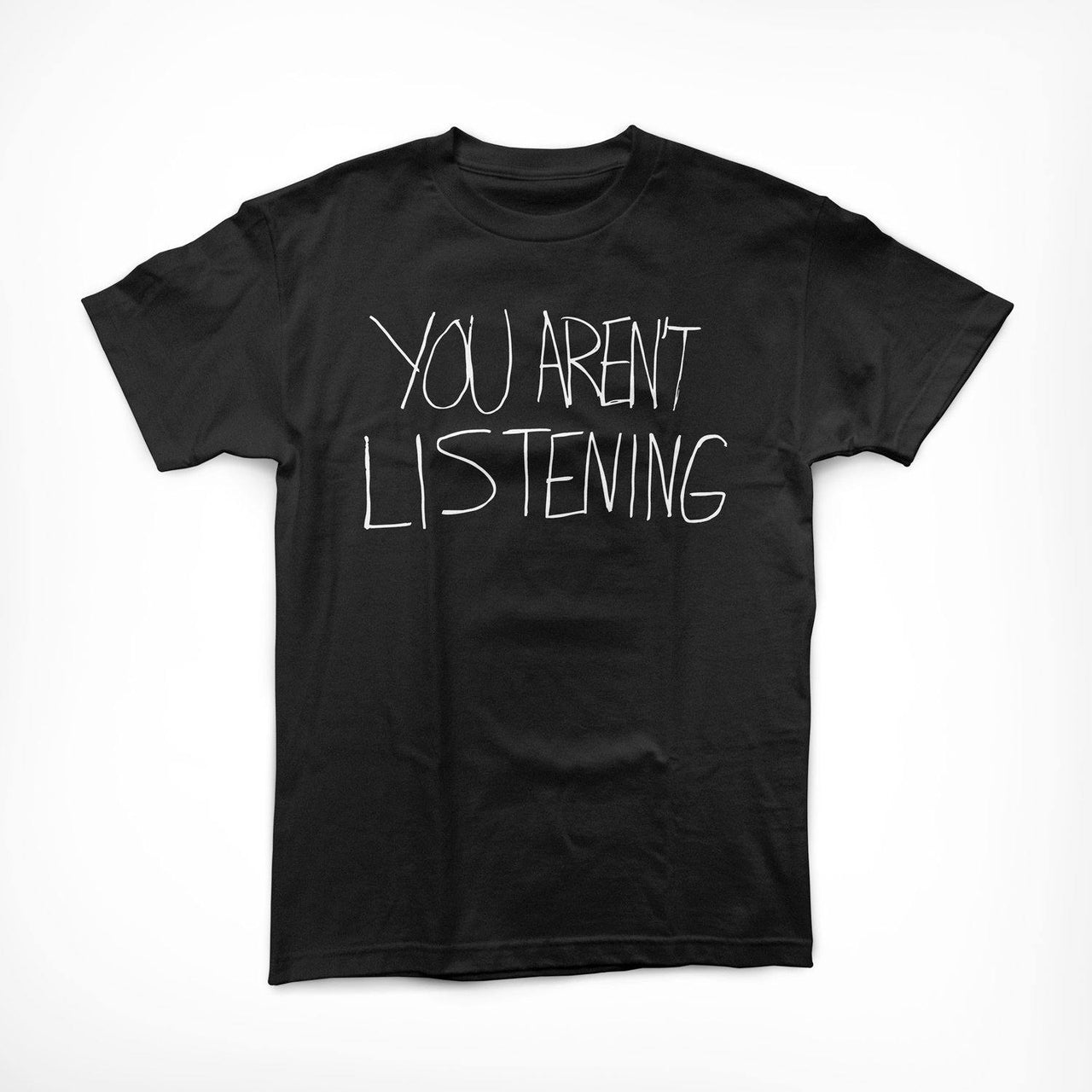Buy Now – Malcolm Jenkins Foundation "You Aren't Listening" Shirt – Philly & Sports Merch – Cracked Bell