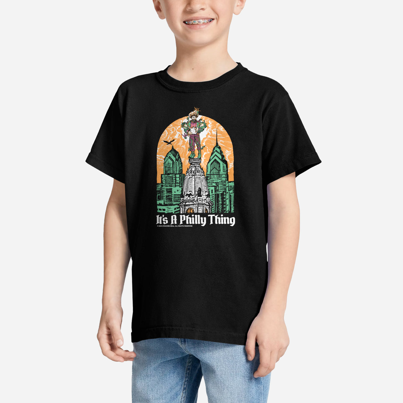 "Kelce Hall" Black Youth & Toddler Shirt