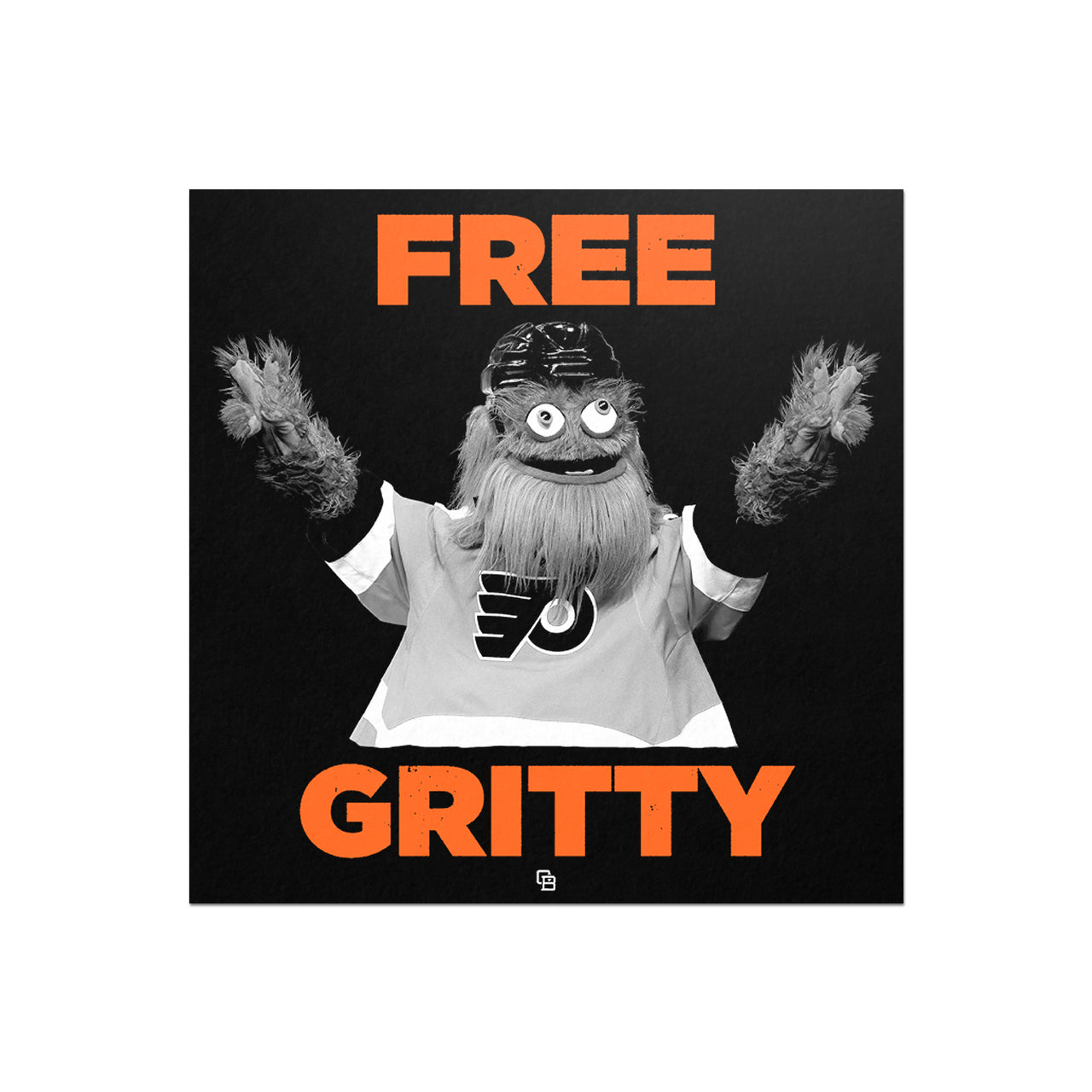 "Free Gritty" Sticker