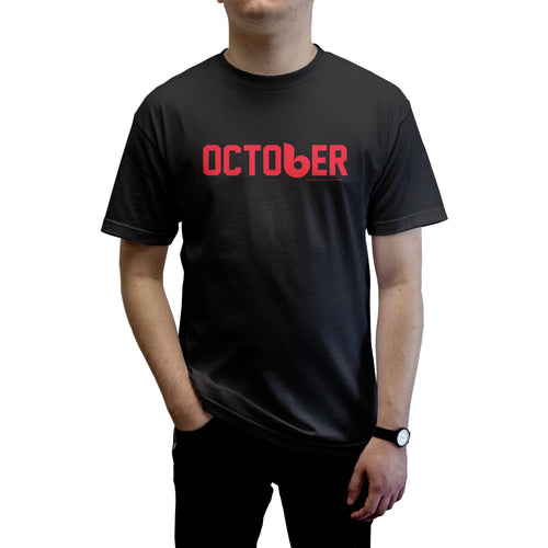"Red October" Black Shirt
