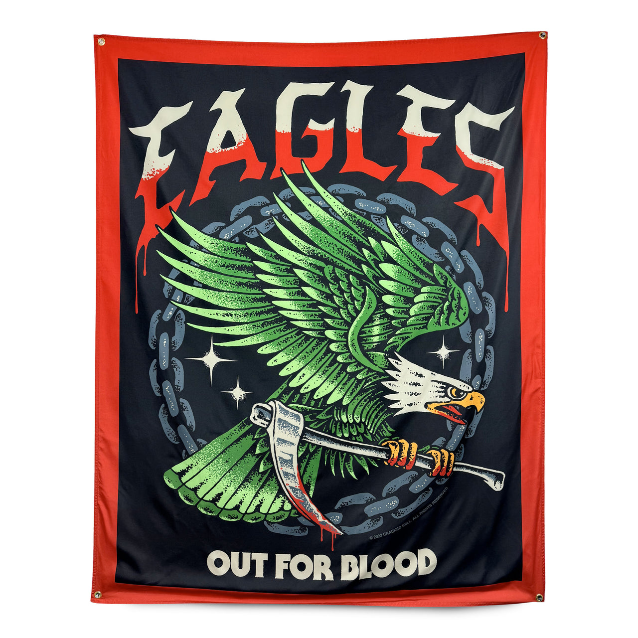 "Out For Blood" Flag
