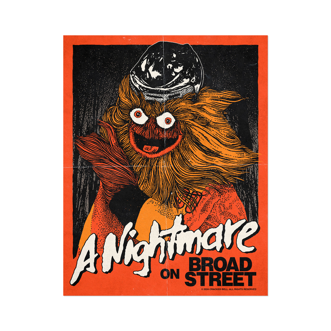 "Nightmare On Broad St" Poster