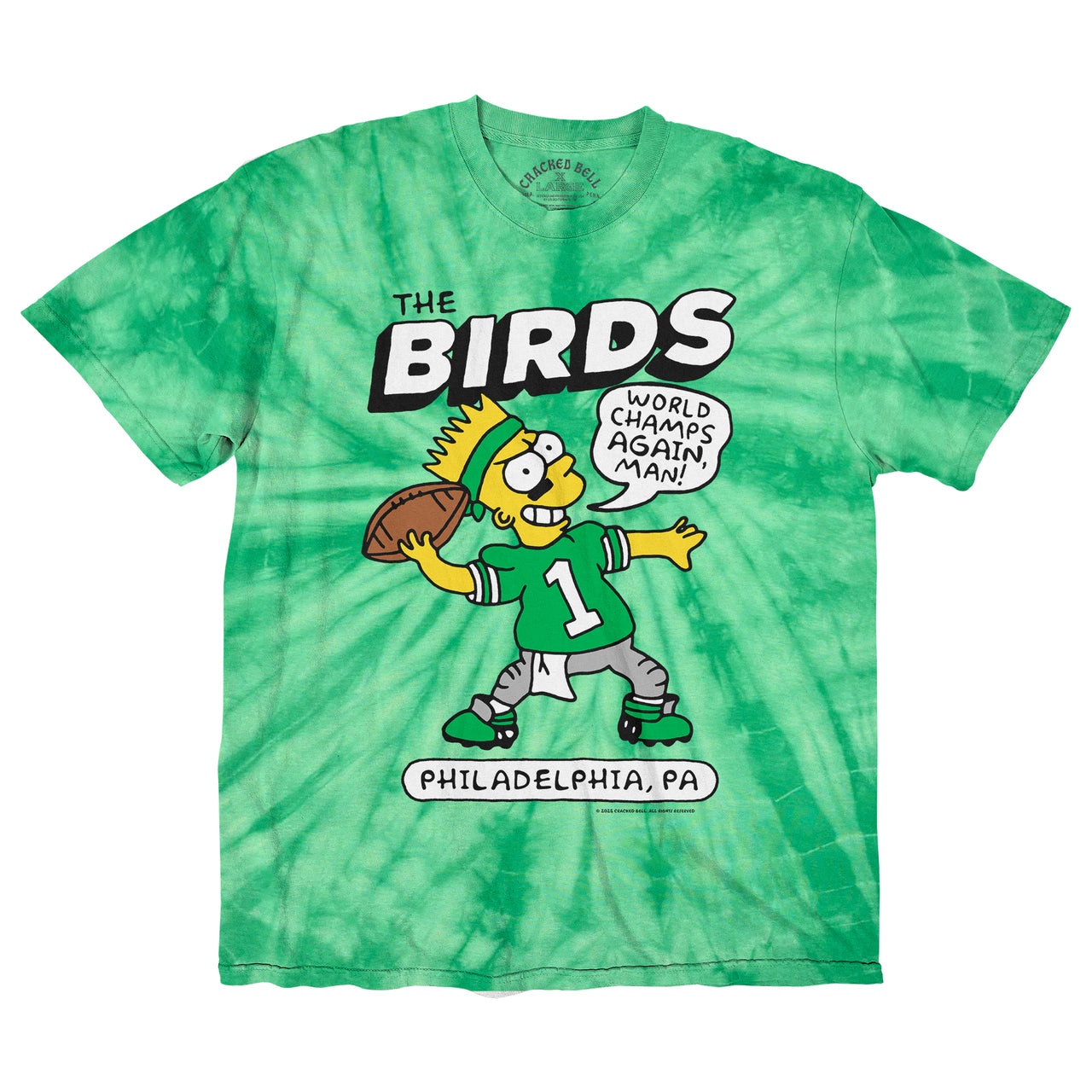 "Champs Again" Tie Dye Shirt