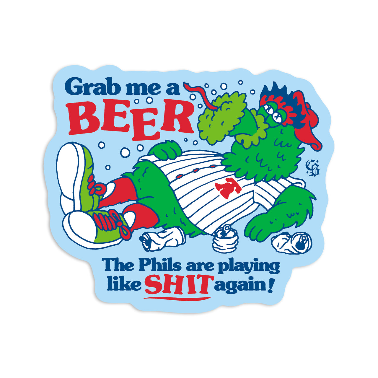 "Drunk Phanatic" Sticker