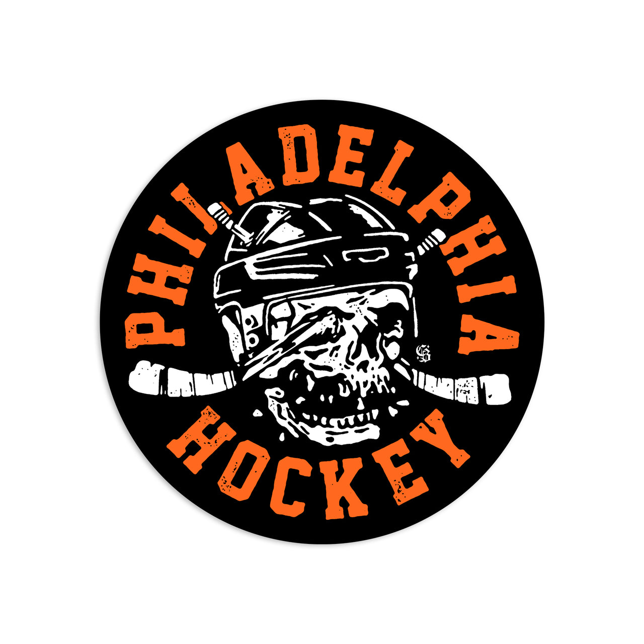 "Crossed Sticks" Sticker