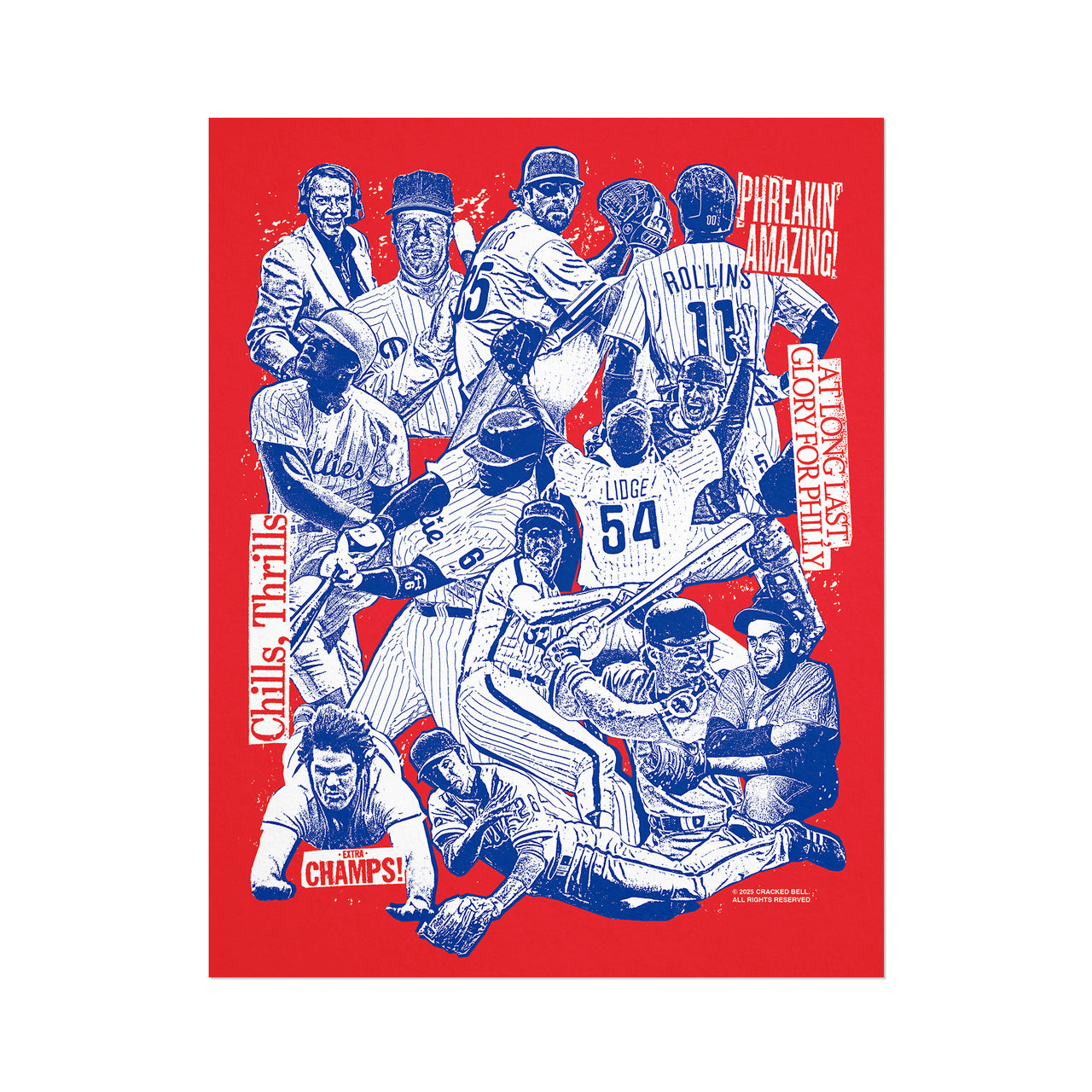 "Baseball Legends" Poster