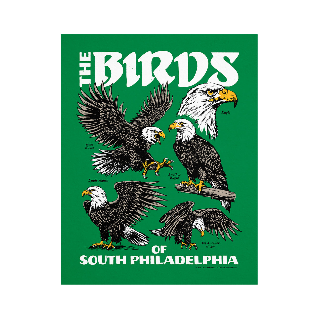"Philly Birds" Poster