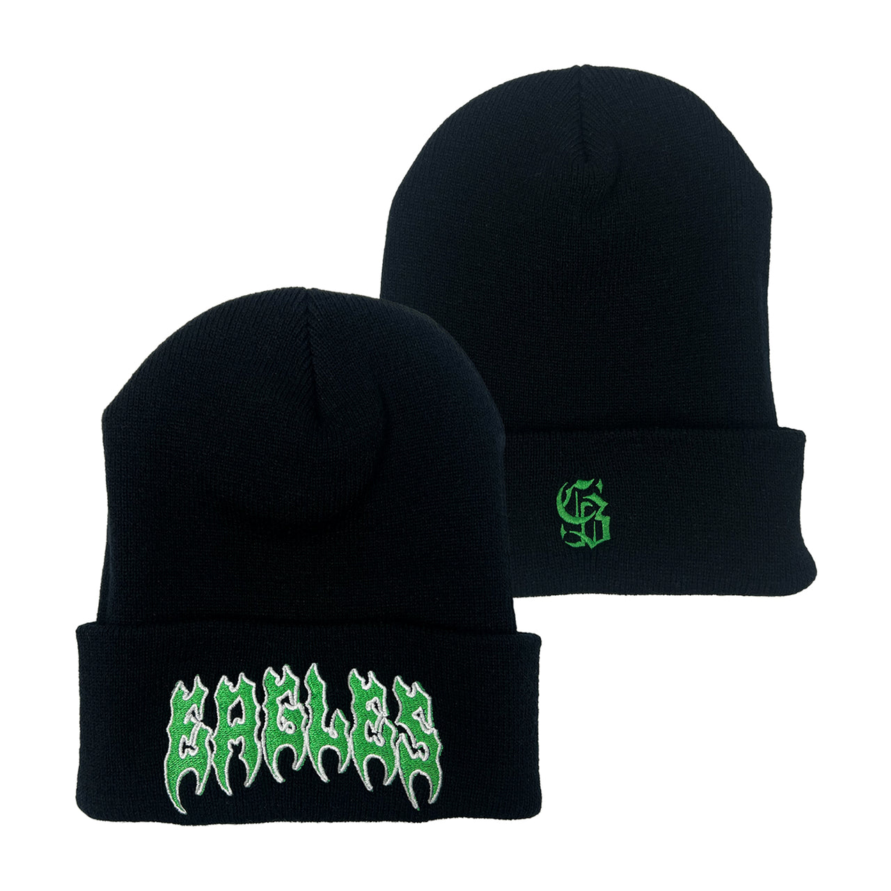 "Metal Font" Beanie