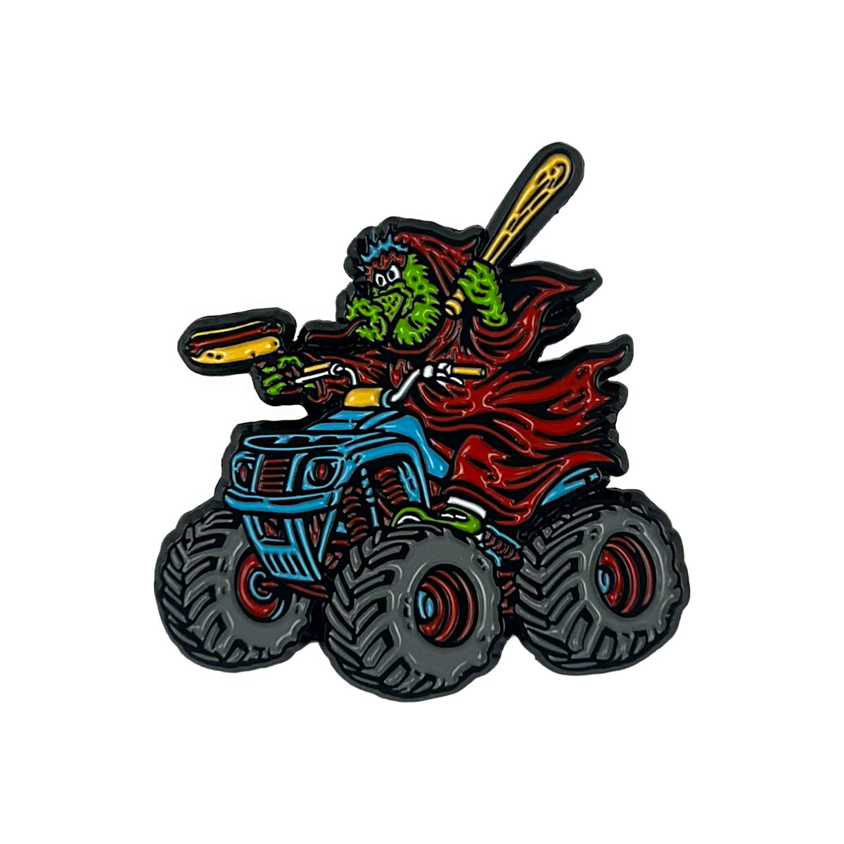"4 Wheeler" Pin