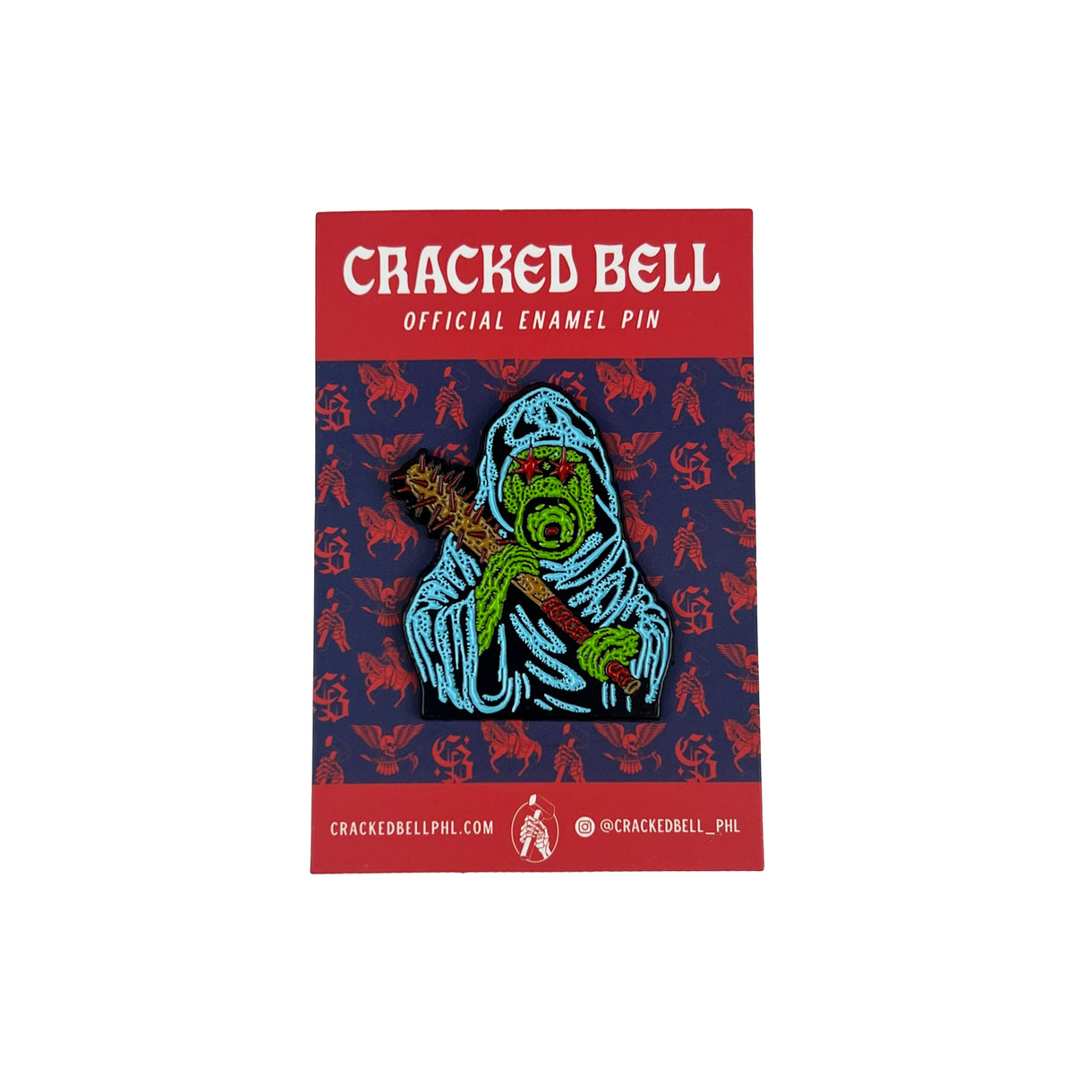 "Seeing Red" Pin