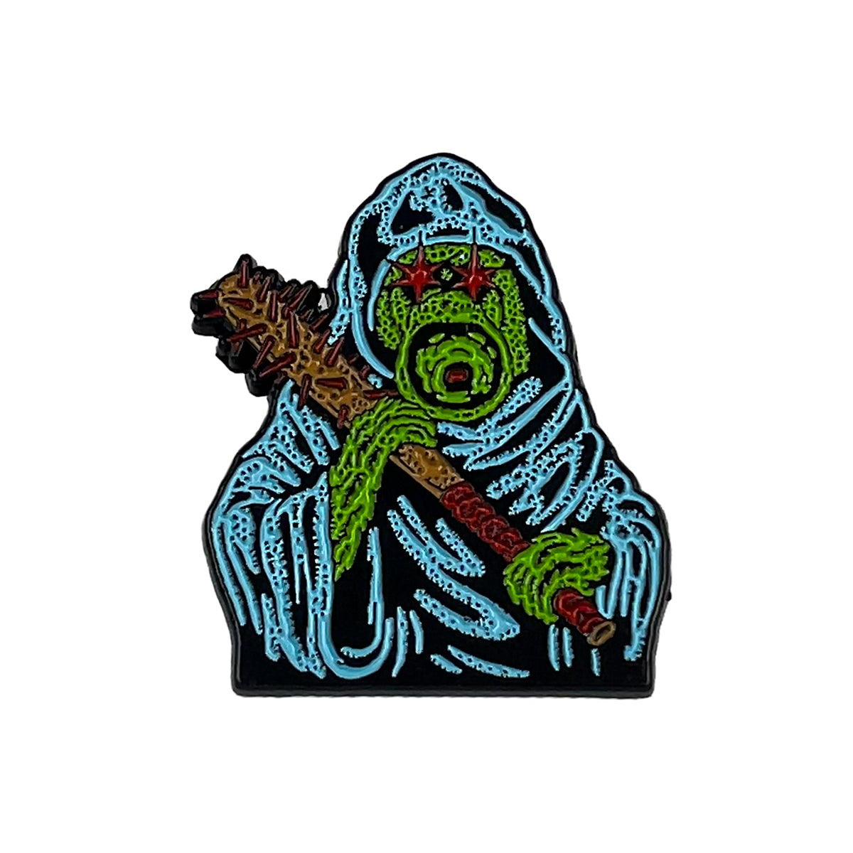 "Seeing Red" Pin