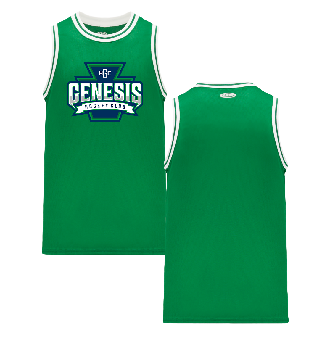 Genesis Hockey Club "Crest" Basketball Jersey
