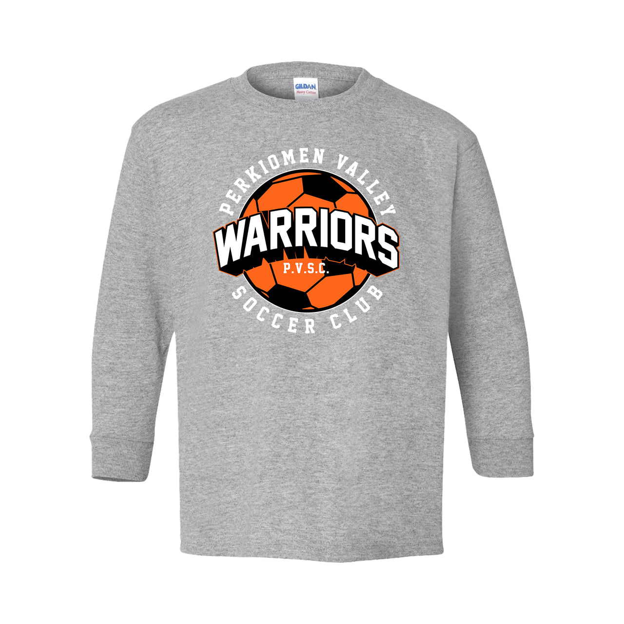 Perkiomen Valley Soccer Club "3D Circle" Youth Long Sleeve