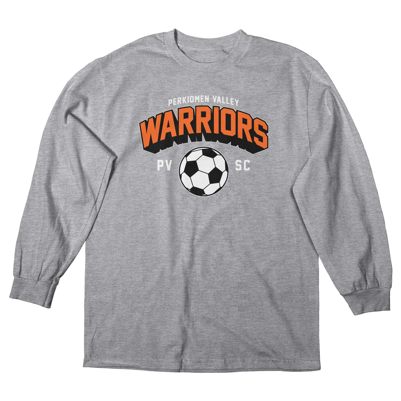 Perkiomen Valley Soccer Club "Warriors Ball" Long Sleeve