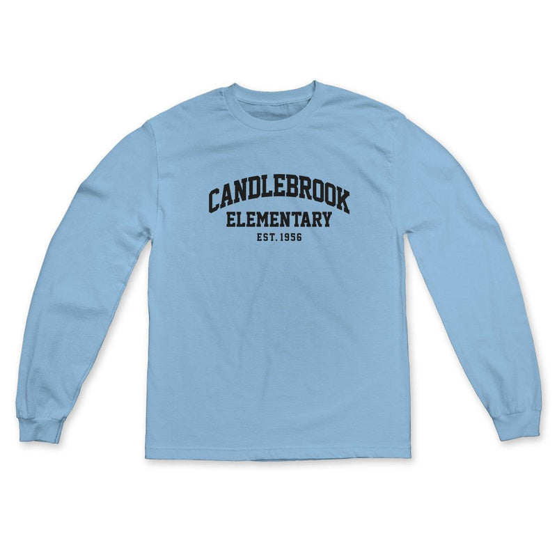 Buy Now – Candlebrook Elementary School "EST 1956" Long Sleeve – Philly & Sports Merch – Cracked Bell