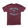 Buy Now – "Believe in Philly V2" Burgundy Shirt – Philly & Sports Merch – Cracked Bell