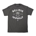 Buy Now – "Believe In Philly V2" Charcoal Heather Shirt – Philly & Sports Merch – Cracked Bell