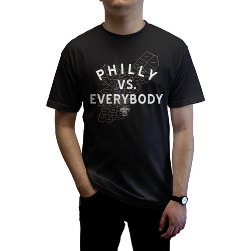 Buy Now – "Philly Vs Everybody" Shirt – Philly & Sports Merch – Cracked Bell