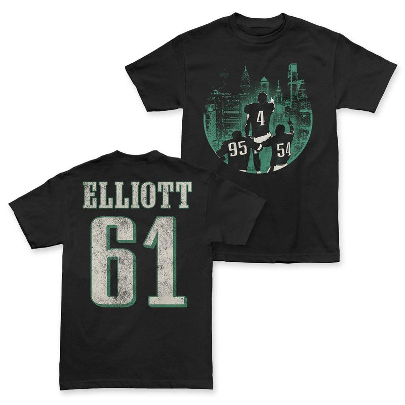 Buy Now – "Elliott" Shirt – Philly & Sports Merch – Cracked Bell