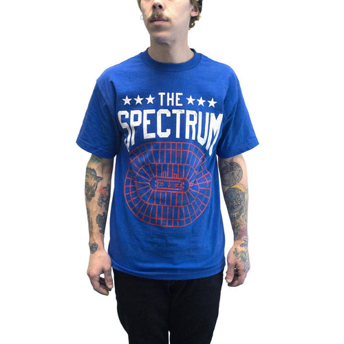 Buy Now – "The Spectrum" Blue Shirt – Philly & Sports Merch – Cracked Bell