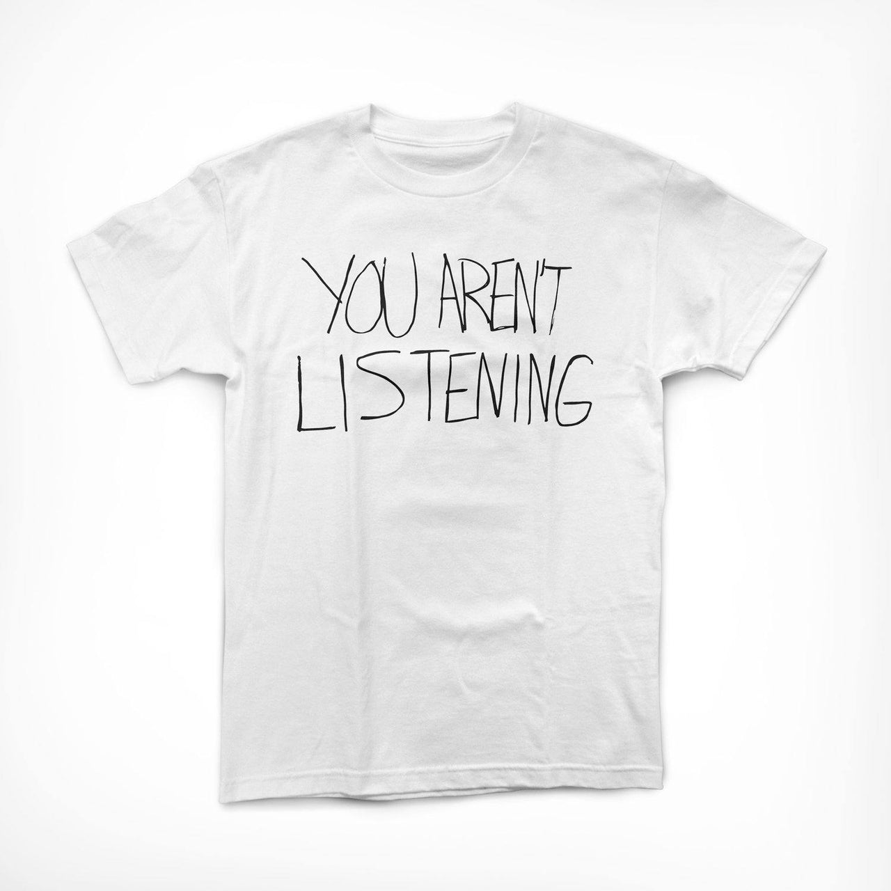 Buy Now – Malcolm Jenkins Foundation "You Aren't Listening" Shirt – Philly & Sports Merch – Cracked Bell