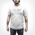 Buy Now – Malcolm Jenkins Foundation "You Aren't Listening" Shirt – Philly & Sports Merch – Cracked Bell
