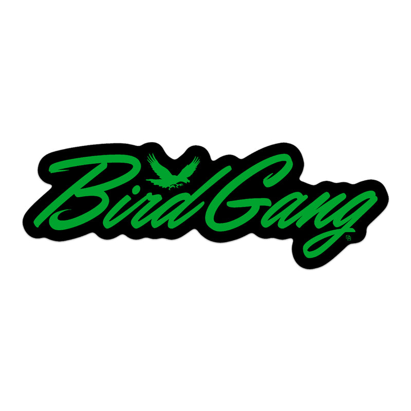 "Bird Gang" Black Sticker