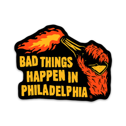 philadelphia Flyers Bad things happen in philadelphia T-shirt - Gritty Shop  