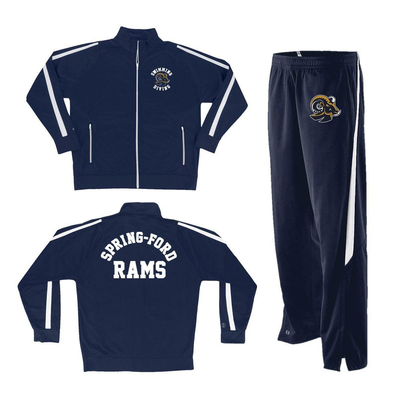Buy Now – Spring Ford Swimming Diving Warm Up Suit – Philly & Sports Merch – Cracked Bell
